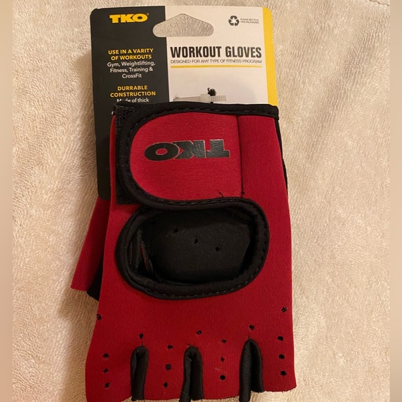 Size L TKO Workout Gloves - Picture 3 of 9